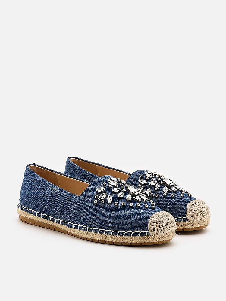 PAZZION, Vega Espadrilles, Blue