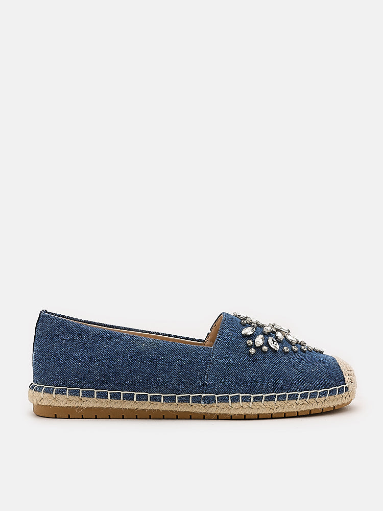 PAZZION, Vega Espadrilles, Blue