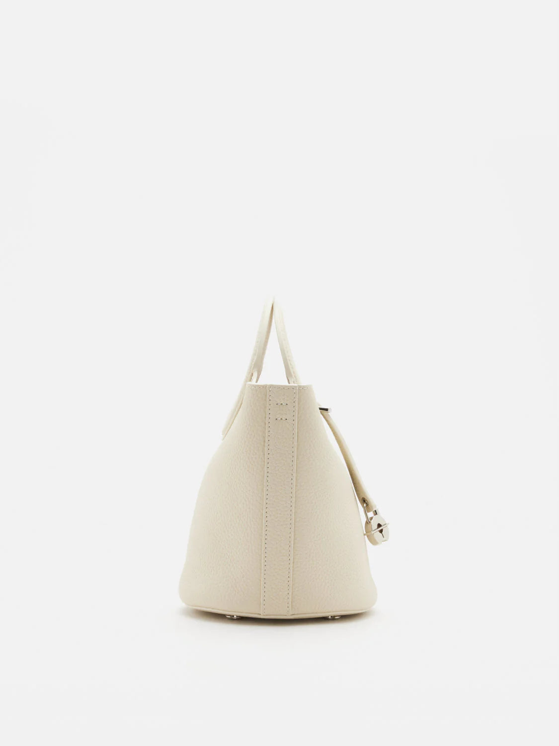 PAZZION, Vespera Bucket Bag, Beige