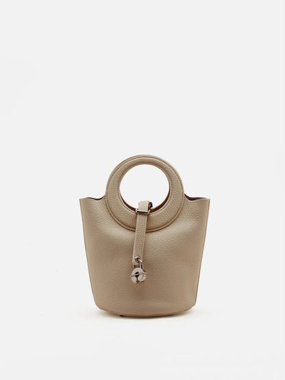PAZZION, Vespera Bucket Bag, Khaki