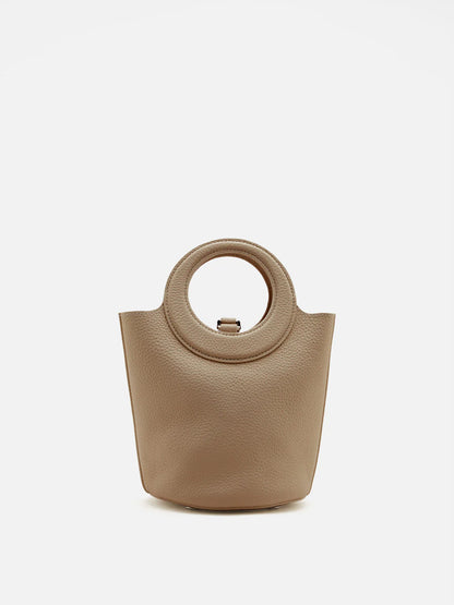 PAZZION, Vespera Bucket Bag, Khaki