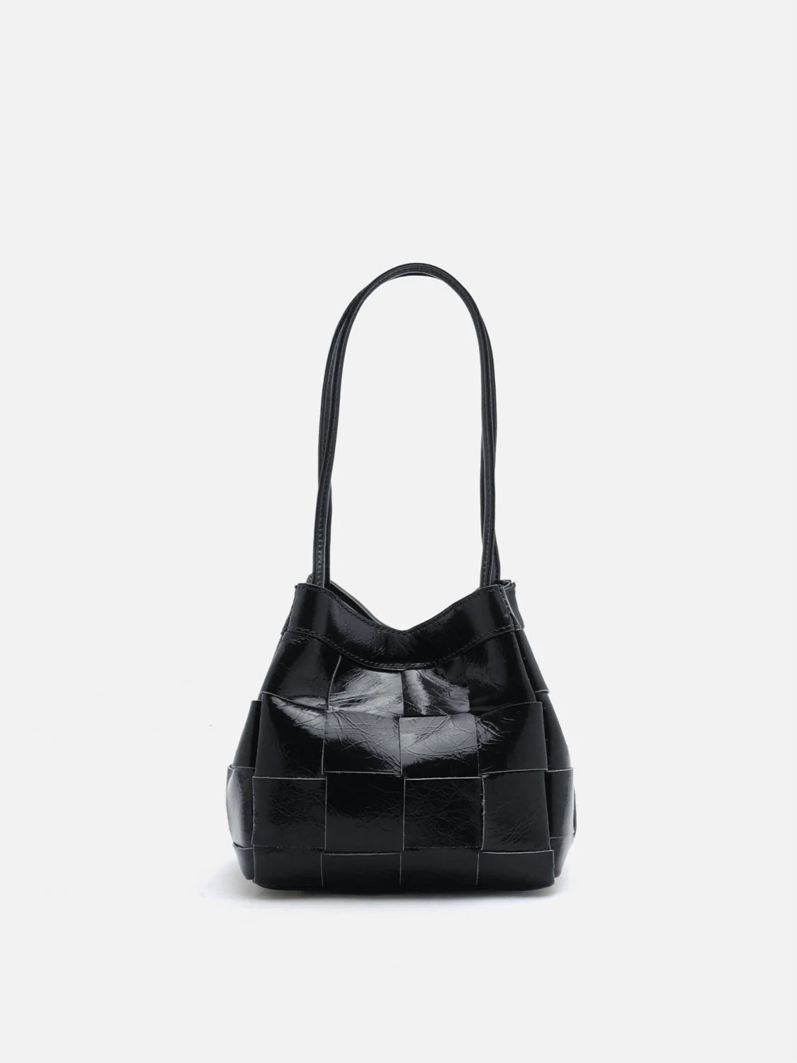 PAZZION, Ziva Woven Bag, Black