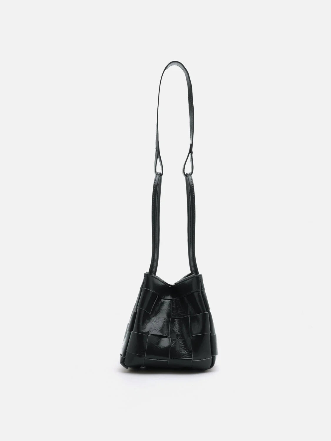 PAZZION, Ziva Woven Bag, Black