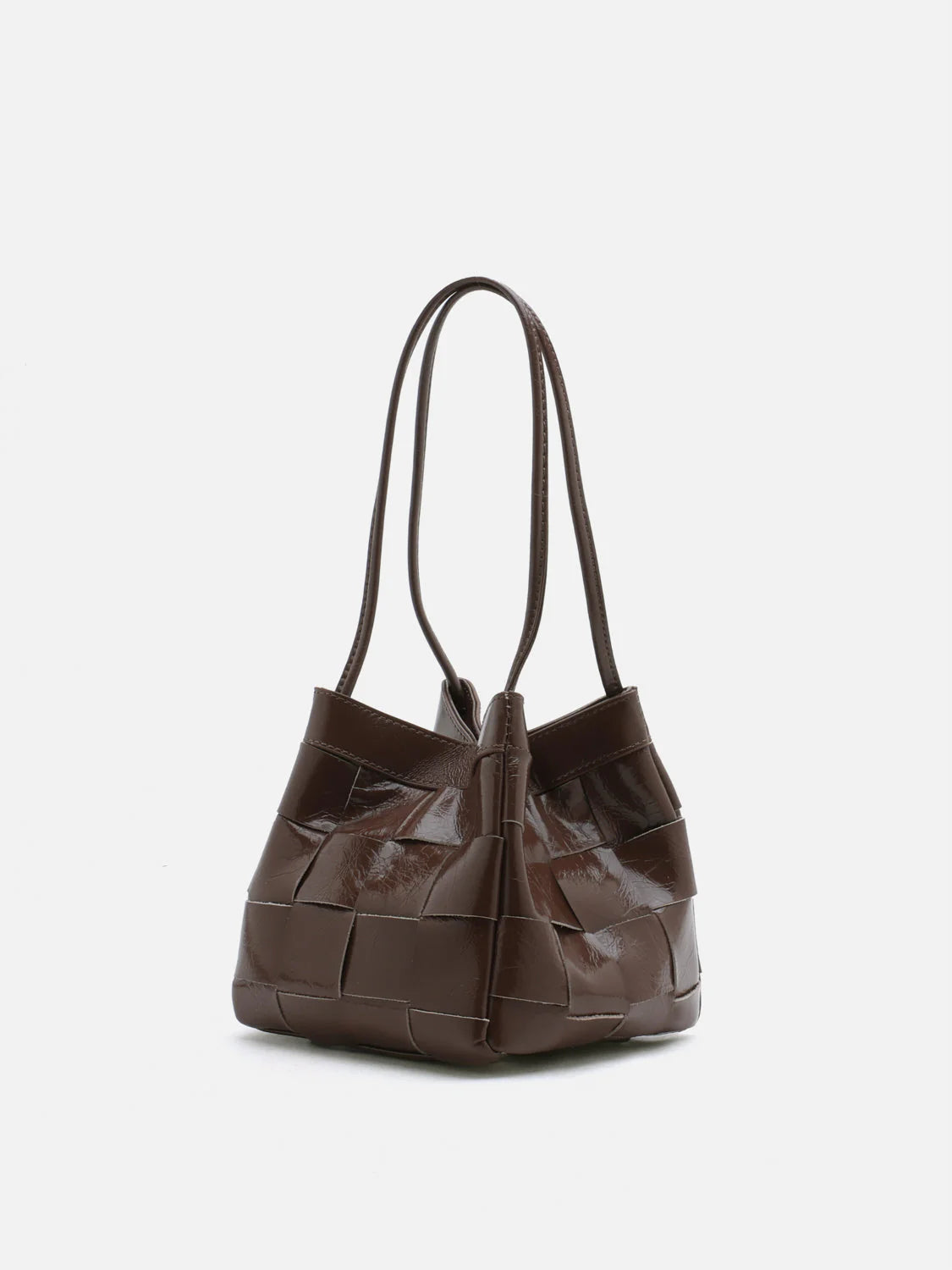 PAZZION, Ziva Woven Bag, Brown